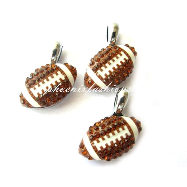 rhinestone football charms american football pendants jewelry making american football charms for bracelet necklace making brown, Bronze;silver
rhinestone football charms american football pendants jewelry making american football charms for bracelet necklace making brown, Bronze;silver