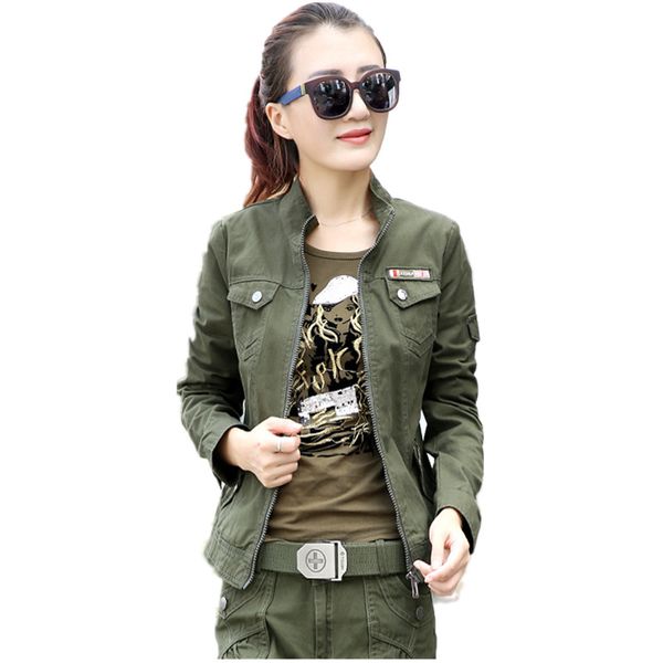 camouflage clothing female zip long sleeved army green bomber jackets plus size 5xl 6xl casual outerwear coat for women, Black;brown
camouflage clothing female zip long sleeved army green bomber jackets plus size 5xl 6xl casual outerwear coat for women, Black;brown