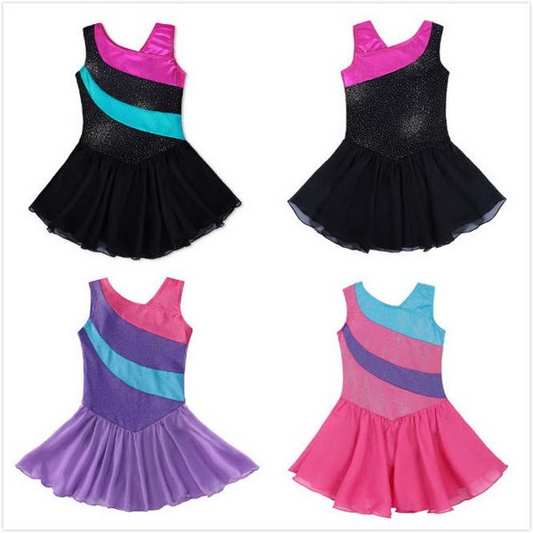 dress ballet dancewear gymnastics leotard girls tulle skirts sleeveless rainbow stripe shiny sparkle ribbon tutu dress costumes
dress ballet dancewear gymnastics leotard girls tulle skirts sleeveless rainbow stripe shiny sparkle ribbon tutu dress costumes