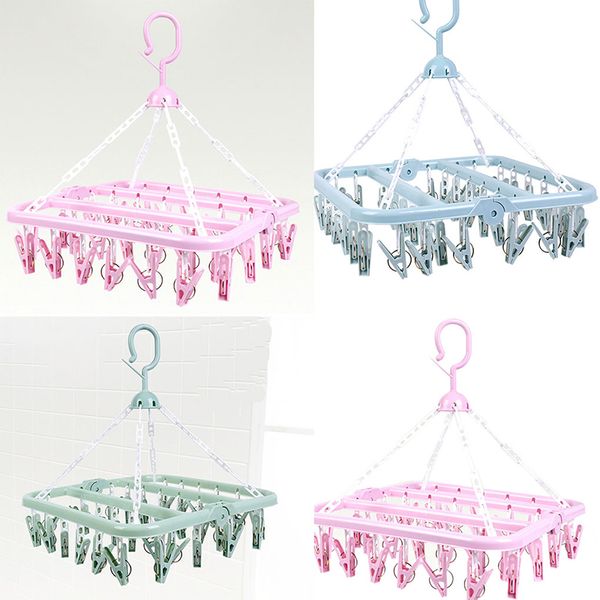 36 clips drying racksock holder clip holder portable socks cloth hanger rack clothespin wardrobe storage clothes drying rack
36 clips drying racksock holder clip holder portable socks cloth hanger rack clothespin wardrobe storage clothes drying rack