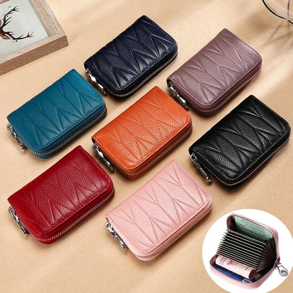 genuine leather card wallet zip purses women ladies stylish credit card money holder interior slot pocket coin pouches mini cowhide wallets, Red;black
genuine leather card wallet zip purses women ladies stylish credit card money holder interior slot pocket coin pouches mini cowhide wallets, Red;black