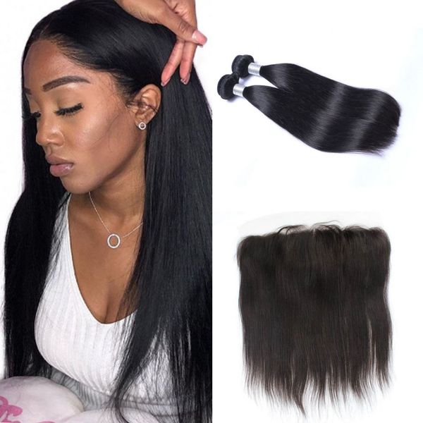 brazilian virgin human hair bundles with frontal 13x4 ear to ear lace frontal with bundles straight hair extensions, Black;brown
brazilian virgin human hair bundles with frontal 13x4 ear to ear lace frontal with bundles straight hair extensions, Black;brown
