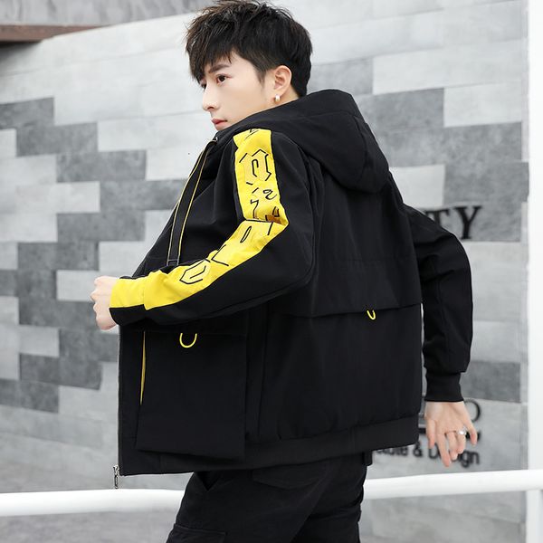 uyuk 2019 autumn man clothes loose coat jacket streetwear leisure time tide handsome student joker work japan style black, Black;brown
uyuk 2019 autumn man clothes loose coat jacket streetwear leisure time tide handsome student joker work japan style black, Black;brown