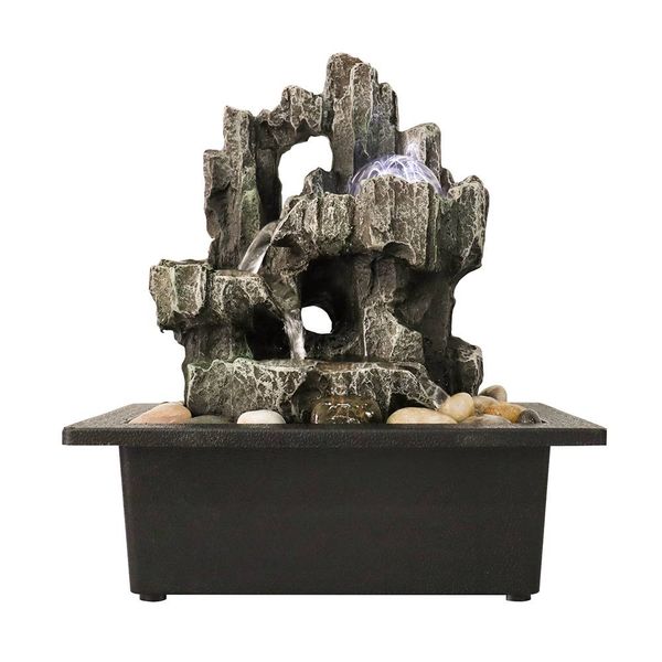 tablefountain 3-tiered resin-rock fountain indoor, designed as woodland tree trunk indoor waterfall fountain with led light&rolling bal
tablefountain 3-tiered resin-rock fountain indoor, designed as woodland tree trunk indoor waterfall fountain with led light&rolling bal
