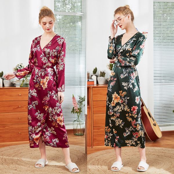 woman sleepwear robe satin silk woman lace robe female lace bathrobe womens robes sleepwear ladies for women, Black;red
woman sleepwear robe satin silk woman lace robe female lace bathrobe womens robes sleepwear ladies for women, Black;red