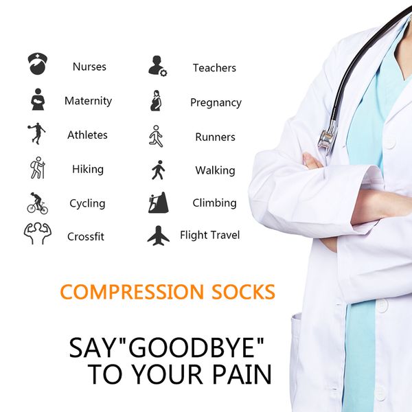 anti fatigue sports compression socks stockings varicose veins,pulled muscle swelling,athletic, edema, diabetic,pregnancy
anti fatigue sports compression socks stockings varicose veins,pulled muscle swelling,athletic, edema, diabetic,pregnancy