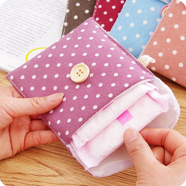 2pcs sanitary napkin storage bag sanitary pad pouch cotton package bags polka dot button coin purse portable storage bag girls
2pcs sanitary napkin storage bag sanitary pad pouch cotton package bags polka dot button coin purse portable storage bag girls