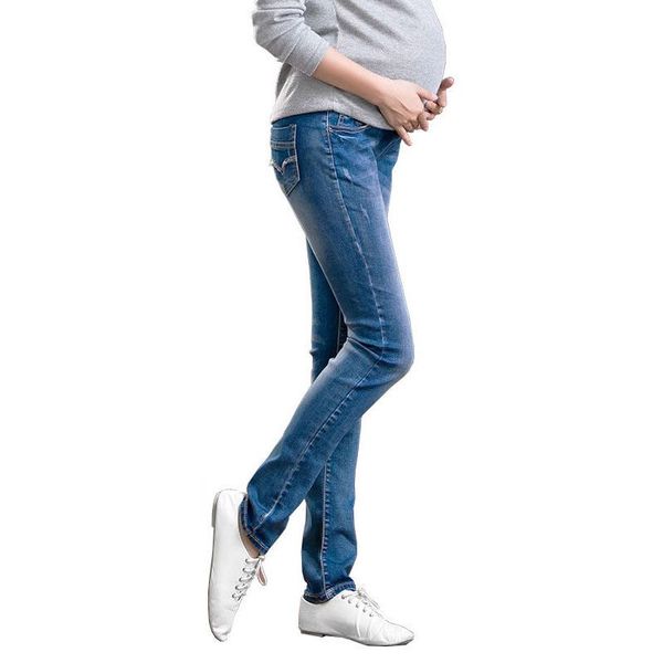 spring jeans maternity bottoms pants for pregnant women clothes high waist skinny denim pencil trousers abdominal pregnancy, White
spring jeans maternity bottoms pants for pregnant women clothes high waist skinny denim pencil trousers abdominal pregnancy, White