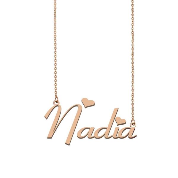 nadia name necklace , custom name necklace for women girls friends birthday wedding christmas mother days gift, Silver
nadia name necklace , custom name necklace for women girls friends birthday wedding christmas mother days gift, Silver