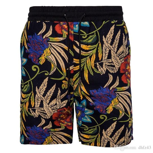 men's new fashion casual joker irregular flower beach pocket shorts loose casual five shorts, White;black
men's new fashion casual joker irregular flower beach pocket shorts loose casual five shorts, White;black