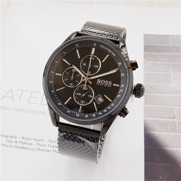 boss watches luxury mens watch all pointer work functional chronograph quartz watch stainless steel strap waterproof designer swatch de, Slivery;brown
boss watches luxury mens watch all pointer work functional chronograph quartz watch stainless steel strap waterproof designer swatch de, Slivery;brown