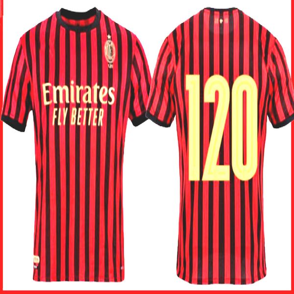 19 20 soccer jerseys 120th anniversary special edition home away kit 2019 2020 paqueta rebic suso piatek men kids football shirts, Black;yellow
19 20 soccer jerseys 120th anniversary special edition home away kit 2019 2020 paqueta rebic suso piatek men kids football shirts, Black;yellow