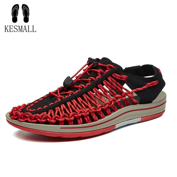 kesmall summer men flying weaving sandals male breathable casual sandals hollow-out design shoes for men soft flat beach shoes, Black
kesmall summer men flying weaving sandals male breathable casual sandals hollow-out design shoes for men soft flat beach shoes, Black