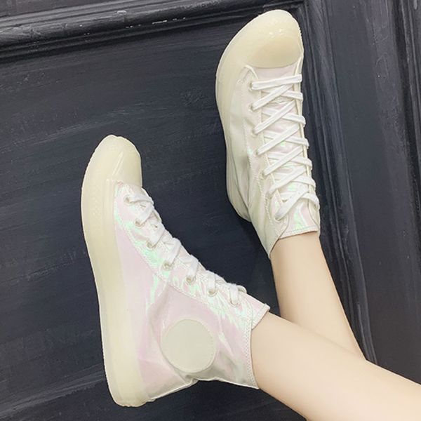2020 new fashion high-sneakers women's colorful pink leather spring thick-bottomed walking sports shoes women i7-06, Black
2020 new fashion high-sneakers women's colorful pink leather spring thick-bottomed walking sports shoes women i7-06, Black