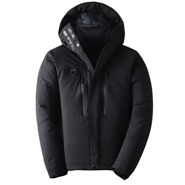 2019 winter new men's white duck down jacket thick warm hooded fashion casual jackets and coats male brand clothing, Black
2019 winter new men's white duck down jacket thick warm hooded fashion casual jackets and coats male brand clothing, Black