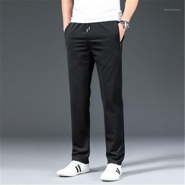 spring loose pants korean oversized trousers casual sports stretch straight pants youth slim men thin elastic waist trousers fashion, Black
spring loose pants korean oversized trousers casual sports stretch straight pants youth slim men thin elastic waist trousers fashion, Black
