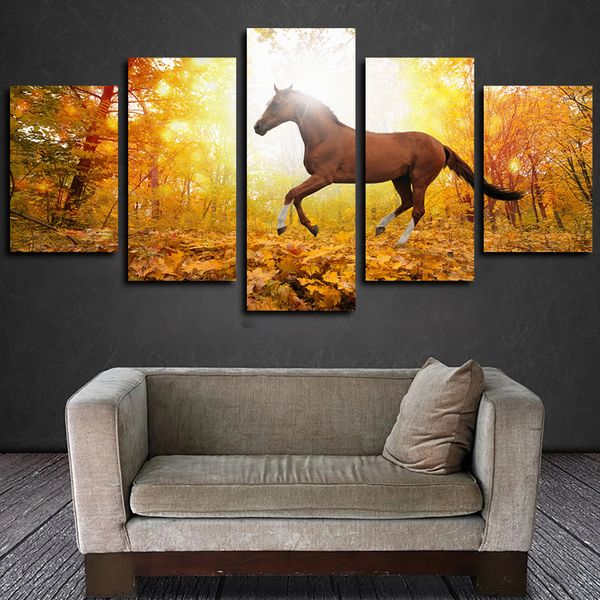 5 panels canvas wall art horses running in the snow animal poster print on canvas oil painting pictures for living room decor
5 panels canvas wall art horses running in the snow animal poster print on canvas oil painting pictures for living room decor