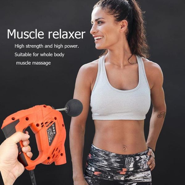 body muscle massage gun electric deep tissue muscle relaxation fitness massager matches 6 massage heads 6 speed control
body muscle massage gun electric deep tissue muscle relaxation fitness massager matches 6 massage heads 6 speed control