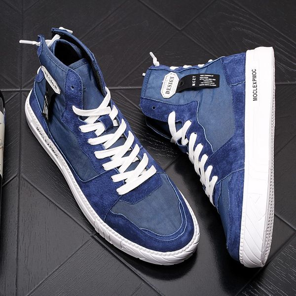 errfc luxury mens blue casual comfort shoes high round toe canvas breathable leisure shoes for man winter warm 39-44, Black
errfc luxury mens blue casual comfort shoes high round toe canvas breathable leisure shoes for man winter warm 39-44, Black