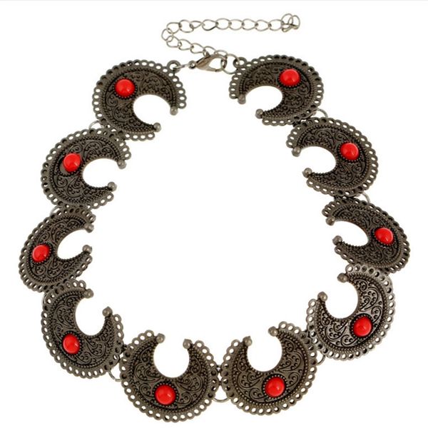 bohemia ancient moon silver golden necklace horn choker women jewelry accessories 2993
bohemia ancient moon silver golden necklace horn choker women jewelry accessories 2993