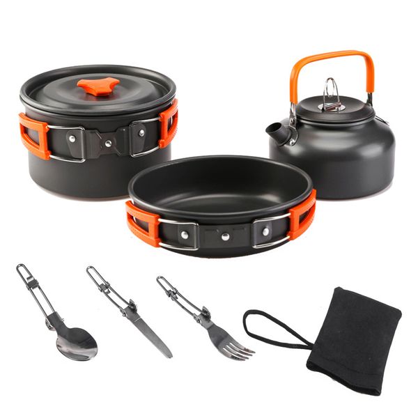 camp kitchen outdoor cookware set 1.95l pot kettle camping campfire cooking kit pots pan hiking picnic fishing folding spork knife spo
camp kitchen outdoor cookware set 1.95l pot kettle camping campfire cooking kit pots pan hiking picnic fishing folding spork knife spo