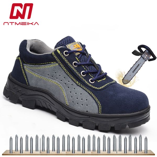 men safety shoes steel toe work shoes breathable safety boots men puncture-proof work boots mb80, Black
men safety shoes steel toe work shoes breathable safety boots men puncture-proof work boots mb80, Black