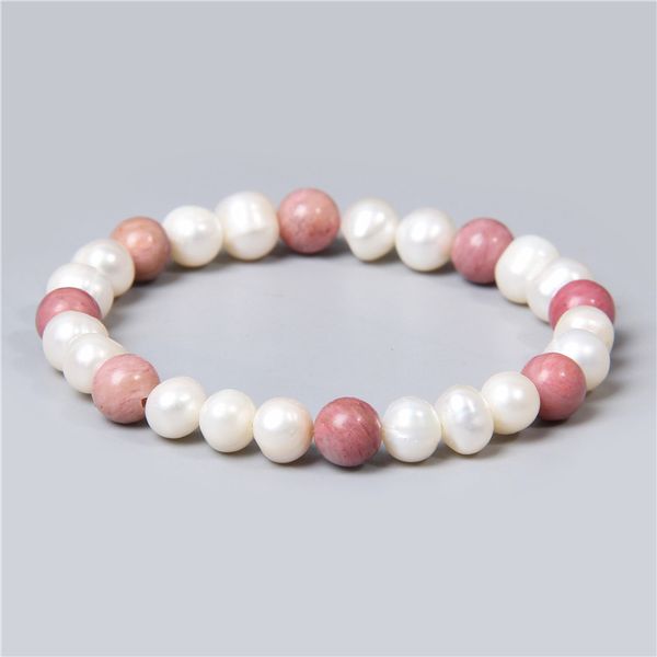 natural freshwater white pearls bracelet with red rhodochrosites bangles gem stone charm bracelets for women girls jewelry gifts, Black
natural freshwater white pearls bracelet with red rhodochrosites bangles gem stone charm bracelets for women girls jewelry gifts, Black