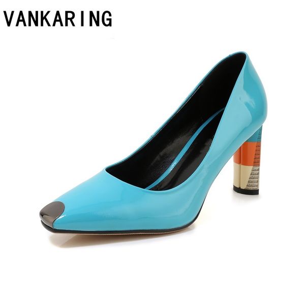 colored heel fashion women pumps high heel shoes metal square toe ladies party wedding shoes spring women pumps high heels, Black
colored heel fashion women pumps high heel shoes metal square toe ladies party wedding shoes spring women pumps high heels, Black