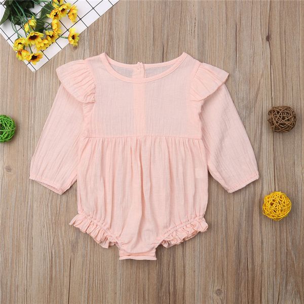 0-3т новорожденных девочек простой боди элегантный оборками основной сплошной цвет боди мягкий хлопок милые наряды с длинным рукавом одежда, Blue
0-3т новорожденных девочек простой боди элегантный оборками основной сплошной цвет боди мягкий хлопок милые наряды с длинным рукавом одежда, Blue