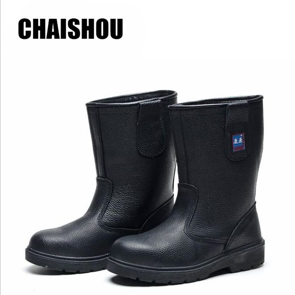 men work boots oilfield high help shoes wear resistant oil resistant acid and alkali anti-smashing anti-piercing cs315, Black
men work boots oilfield high help shoes wear resistant oil resistant acid and alkali anti-smashing anti-piercing cs315, Black