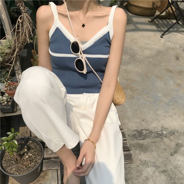 spaghetti strap off shoulder new summer sweet patchwork camis women's clothing fashion brand trend ladies hot, White
spaghetti strap off shoulder new summer sweet patchwork camis women's clothing fashion brand trend ladies hot, White