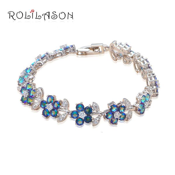 delicate flower design anniversary gifts for ladies multicolor zircon silver fashion jewelry charm bracelets tb911, Golden;silver
delicate flower design anniversary gifts for ladies multicolor zircon silver fashion jewelry charm bracelets tb911, Golden;silver