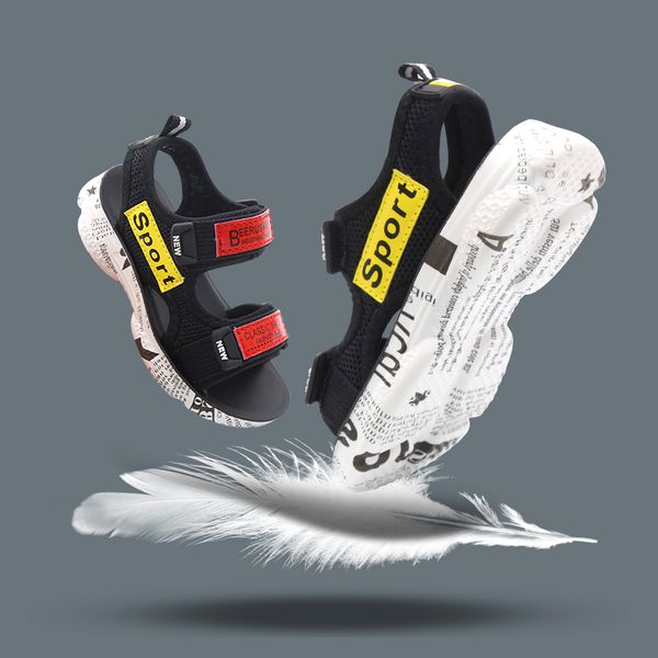 children's shoes sandals 2020 summer new children's beach shoes wholesale soft bottom non-slip flat head boy sandals, Black
children's shoes sandals 2020 summer new children's beach shoes wholesale soft bottom non-slip flat head boy sandals, Black