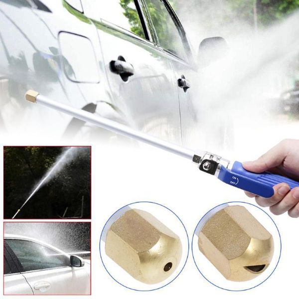 Car High Pressure Water Gun 46cm Jet Garden Washer Hose Wand Nozzle Sprayer Watering Spray Sprinkler Cleaning Tool Dropshipping