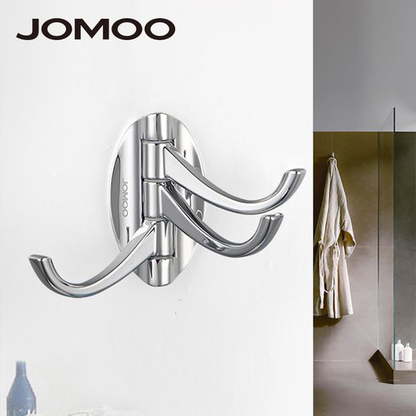 jomoo wall coat rack rotatable 3 robe hook for clothes bathroom or kitchen zinc alloy towel hooks hangers bathroom accessories
jomoo wall coat rack rotatable 3 robe hook for clothes bathroom or kitchen zinc alloy towel hooks hangers bathroom accessories