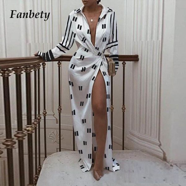 fanbety women high split irregular dress 2019 autumn long sleeve floor length dresses elegant solid deep v neck party dress, Black;gray
fanbety women high split irregular dress 2019 autumn long sleeve floor length dresses elegant solid deep v neck party dress, Black;gray