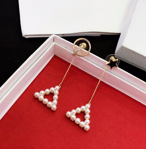 woman jewelry 2019 geometric triangle pearl stud earrings s925 sterling silver needle korean style simple versatile tassel earrings
woman jewelry 2019 geometric triangle pearl stud earrings s925 sterling silver needle korean style simple versatile tassel earrings