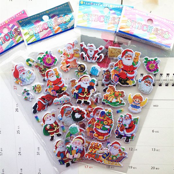 5 шт. рождество diy подарки наклейки 3d пузырь наклейки украшения мультфильм санта-клаус колокол наклейки новый год рождество липкий штамп
5 шт. рождество diy подарки наклейки 3d пузырь наклейки украшения мультфильм санта-клаус колокол наклейки новый год рождество липкий штамп