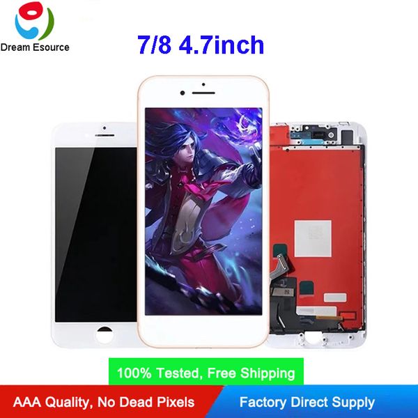 lcd display panel for iphone 7/8 full view pass polarizer touch screen digitizer assembly dhl 
lcd display panel for iphone 7/8 full view pass polarizer touch screen digitizer assembly dhl