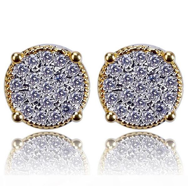 large 3d circle gold cz bling bling earrings custom micro pave earrings hip hop stud earring for men and women, Golden;silver
large 3d circle gold cz bling bling earrings custom micro pave earrings hip hop stud earring for men and women, Golden;silver