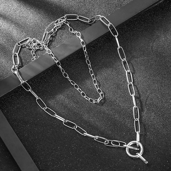 1 pcs 2019 new simple fashion punk rock metal chain necklace chain necklace for men women gold/ silver
1 pcs 2019 new simple fashion punk rock metal chain necklace chain necklace for men women gold/ silver