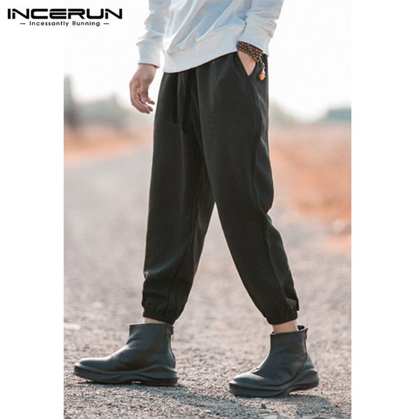 incerun new fashion men harem pants solid drawstring joggers streetwear hip-hop casual trousers men vintage long pants 2019 5xl, Black
incerun new fashion men harem pants solid drawstring joggers streetwear hip-hop casual trousers men vintage long pants 2019 5xl, Black