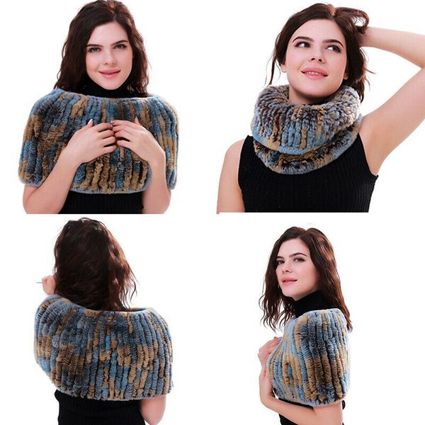real rex rabbit fur shawl for women winter warm scarf neckerchief double sides fur to knit high elastic, Blue;gray
real rex rabbit fur shawl for women winter warm scarf neckerchief double sides fur to knit high elastic, Blue;gray