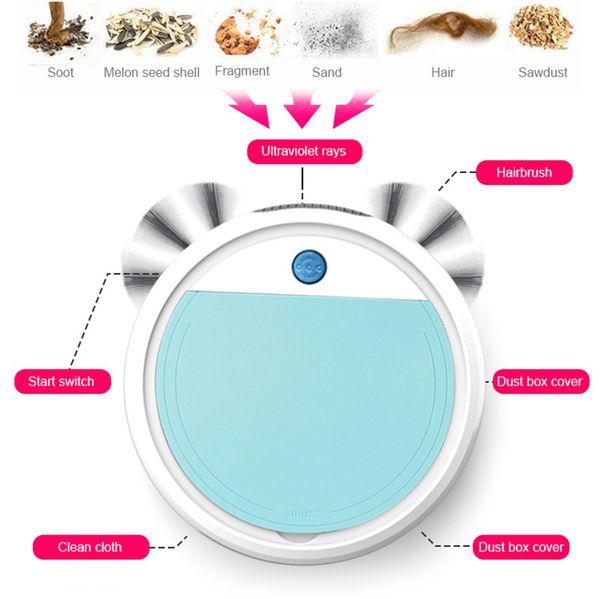 2020 new smart vacuum cleaners robot 4 in 1 3200pa usb auto smart sweeping dry wet mop uv sterilizer strong suction sweeper rechargeable
2020 new smart vacuum cleaners robot 4 in 1 3200pa usb auto smart sweeping dry wet mop uv sterilizer strong suction sweeper rechargeable