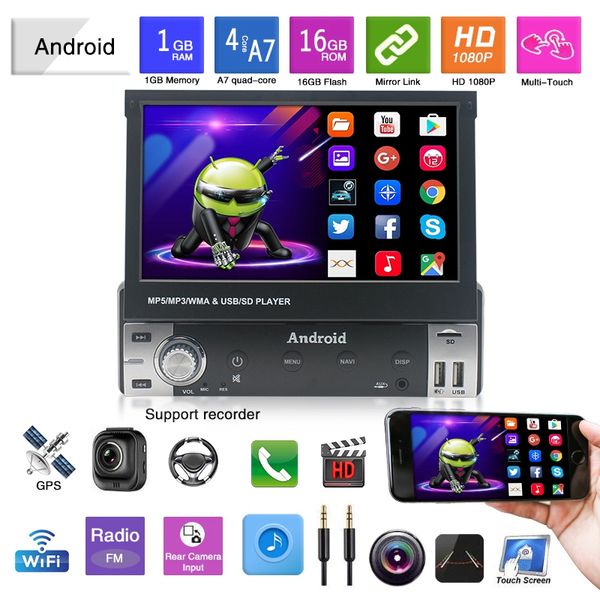 1din car radio android 9.1 multimedia player audio radio 7 inch screen gps navigation wifi bluetooth reversing camera car dvd
1din car radio android 9.1 multimedia player audio radio 7 inch screen gps navigation wifi bluetooth reversing camera car dvd