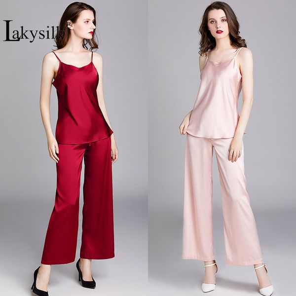 candy colors pajama sets thin faux silk spring summer sling sleepwear v-neck sleeveless pajamas set female homewear 8 colors, Black;red
candy colors pajama sets thin faux silk spring summer sling sleepwear v-neck sleeveless pajamas set female homewear 8 colors, Black;red