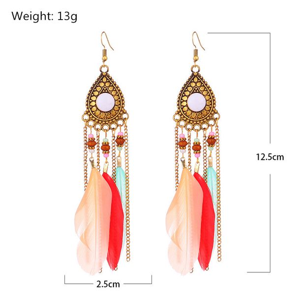 10pcs / lot water drop oil длинные цепи серьги богемский ретро бусы перо fringe серьги для женщин отпуск подарков висячие уха ювелирные изде, Silver
10pcs / lot water drop oil длинные цепи серьги богемский ретро бусы перо fringe серьги для женщин отпуск подарков висячие уха ювелирные изде, Silver