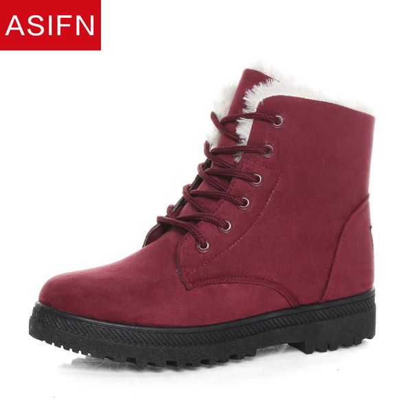 asifn women winter snow boots classic heels suede winter warm fur plush insole ankle female woman shoes lace-up zapatos de mujer, Black
asifn women winter snow boots classic heels suede winter warm fur plush insole ankle female woman shoes lace-up zapatos de mujer, Black