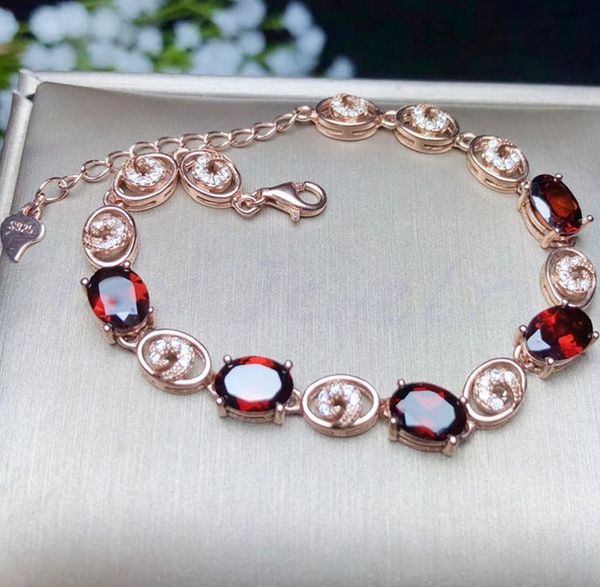 natural real garnet chain bracelet 1.4ct*5pcs gemstone 925 sterling silver fine jewelry women bracelets#bl18120603, Golden;silver
natural real garnet chain bracelet 1.4ct*5pcs gemstone 925 sterling silver fine jewelry women bracelets#bl18120603, Golden;silver
