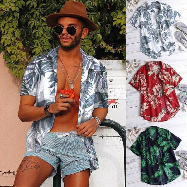us men's hawaiian shirt summer floral print beach short sleeve casual luau shirt holiday shirts, White;black
us men's hawaiian shirt summer floral print beach short sleeve casual luau shirt holiday shirts, White;black